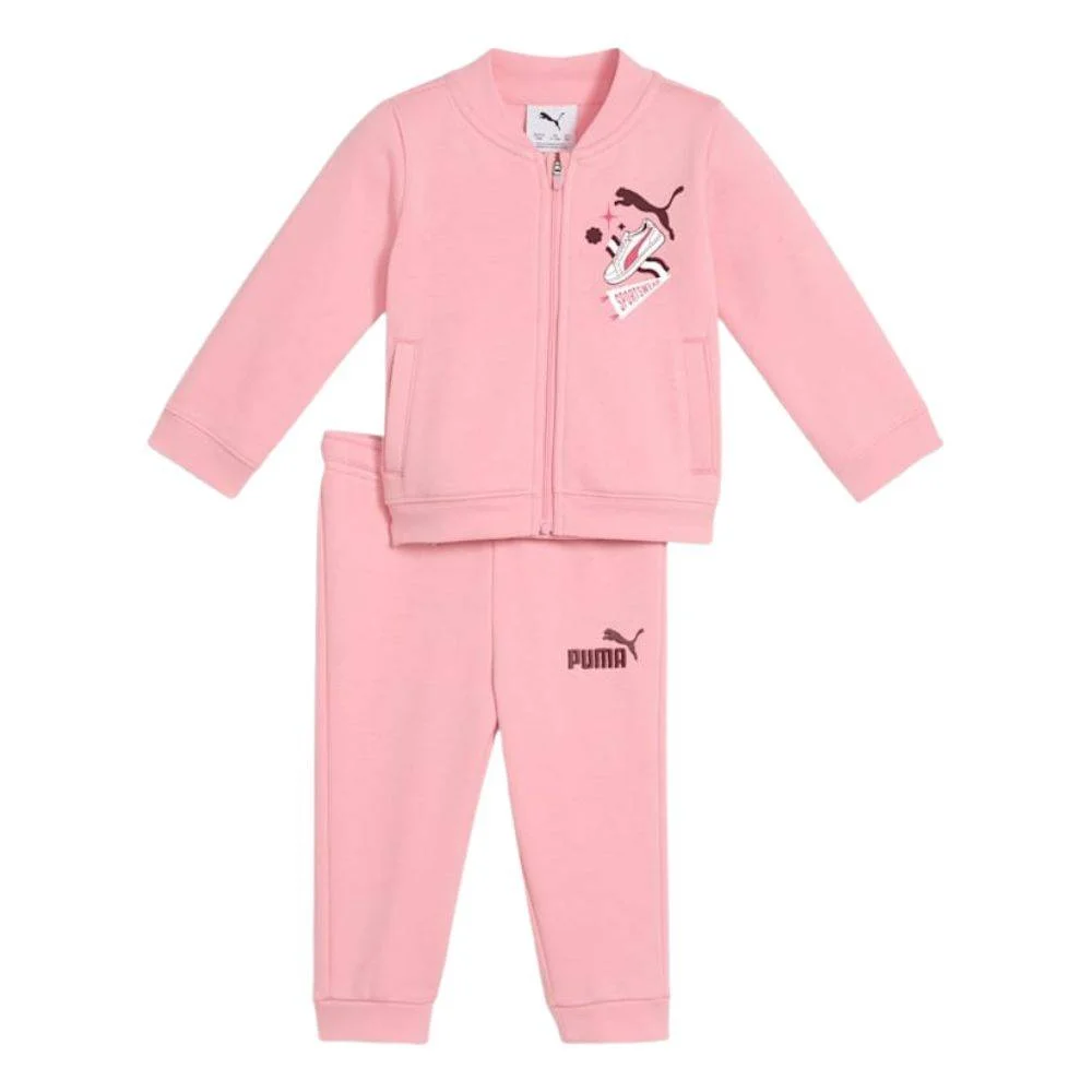 Φωτογραφία προϊόντος: 689732-27 - PUMA MINICATS FULL-ZIP SET FLEECE INF PINK Color