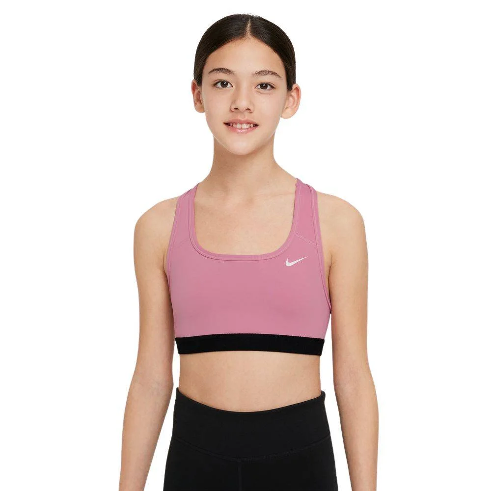 Φωτογραφία προϊόντος: DA1030-698 - NIKE GIRLS SWOOSH BRA ELEMENTAL PINK Color