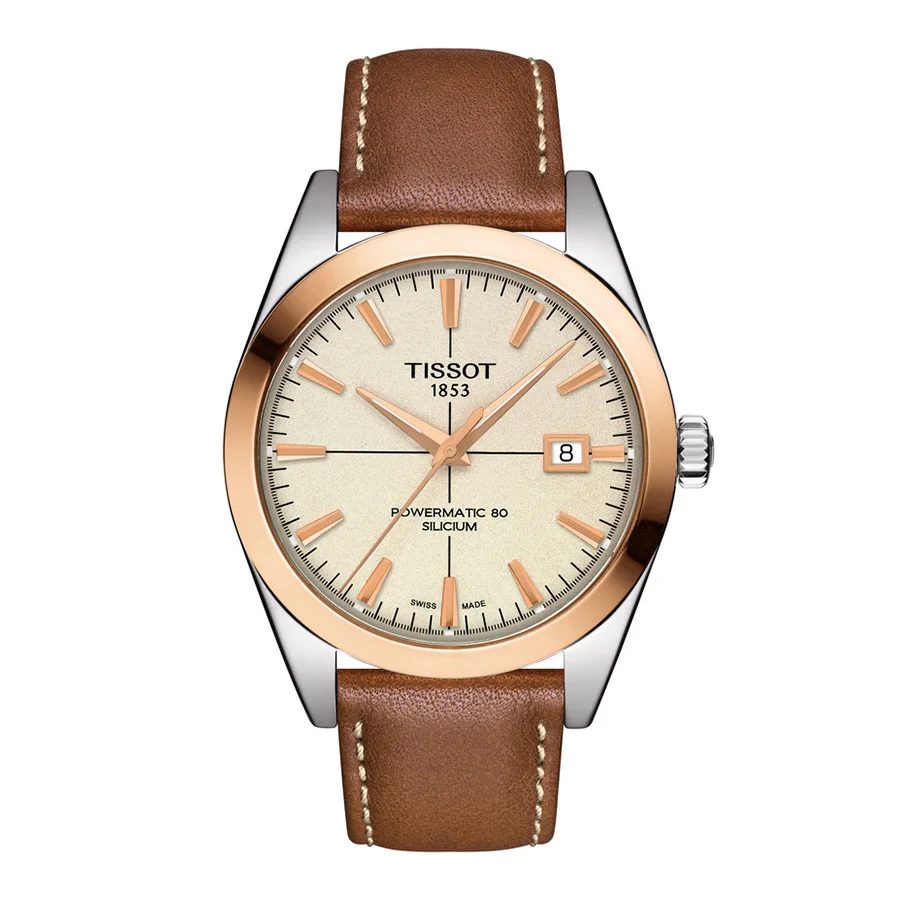 Φωτογραφία προϊόντος: Ανδρικό Ρολόι Tissot T-Gold Δερμάτινο Λουρί T927.407.46.261.00