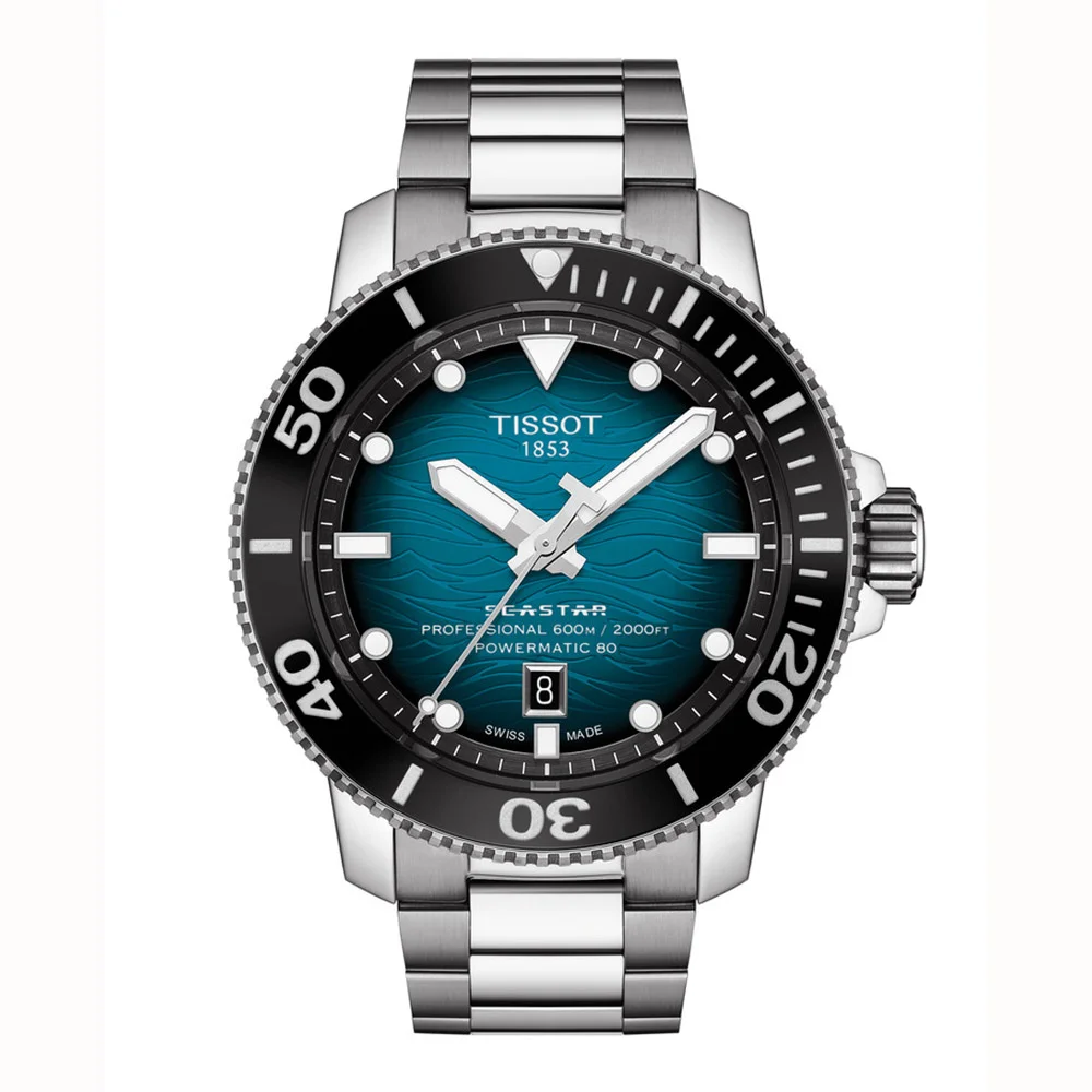 Φωτογραφία προϊόντος: Ανδρικό Ρολόι Tissot T-Sport Seastar 2000 Professional Powermatic 80 Αυτόματο T120.607.11.041.00
