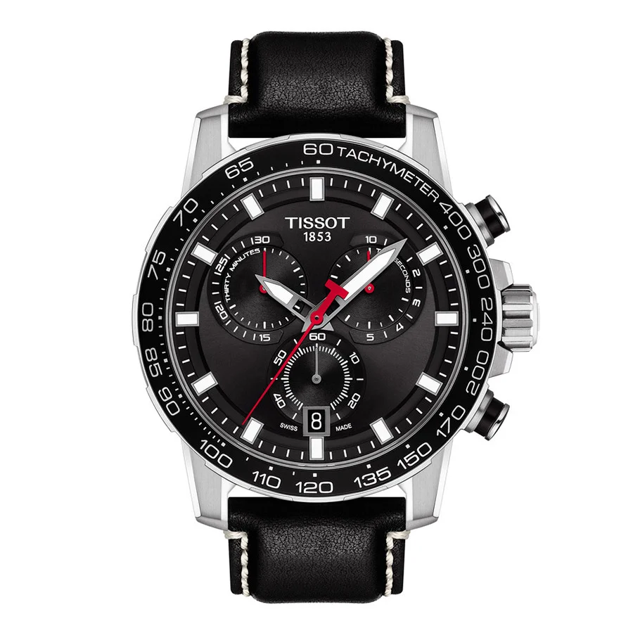 Φωτογραφία προϊόντος: Ανδρικό Ρολόι Tissot T-Sport Supersport Gent Δερμάτινο Λουρί T125.617.16.051.00