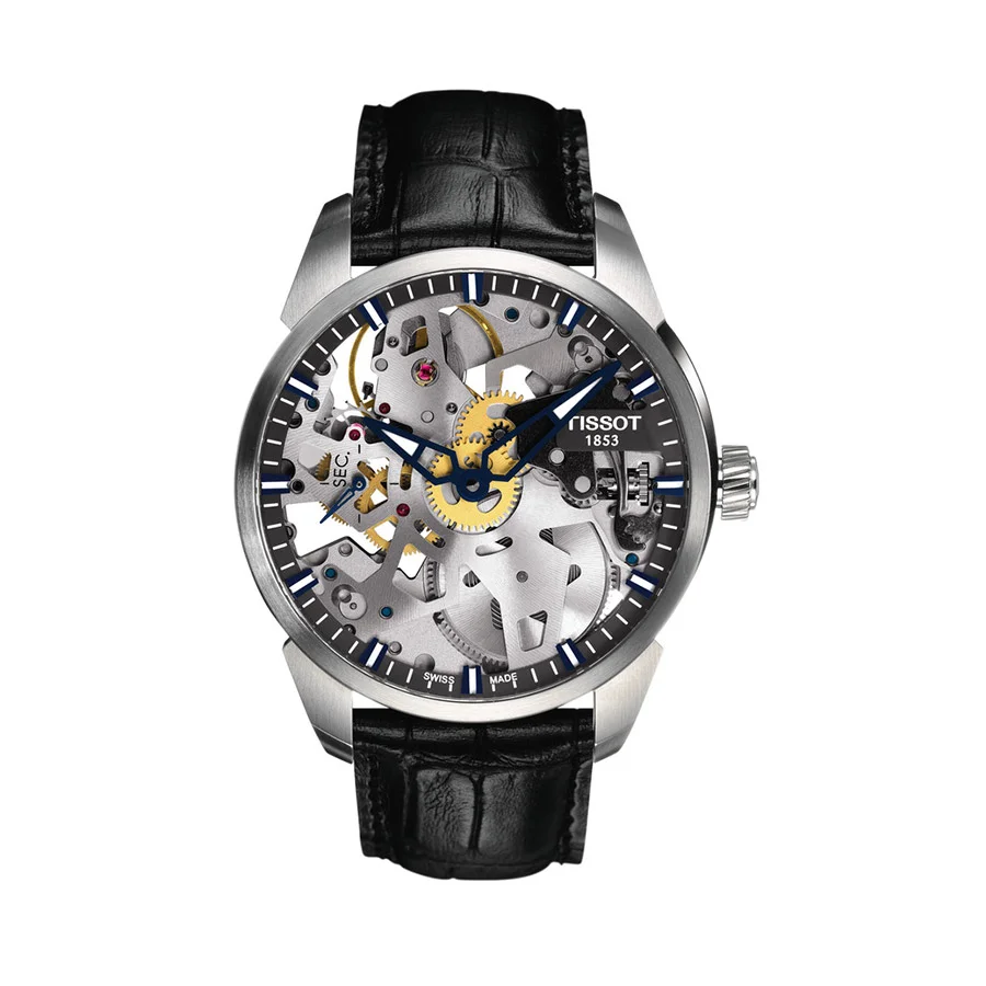 Φωτογραφία προϊόντος: Ανδρικό Ρολόι Tissot T-Complication Δερμάτινο Λουρί T070.405.16.411.00