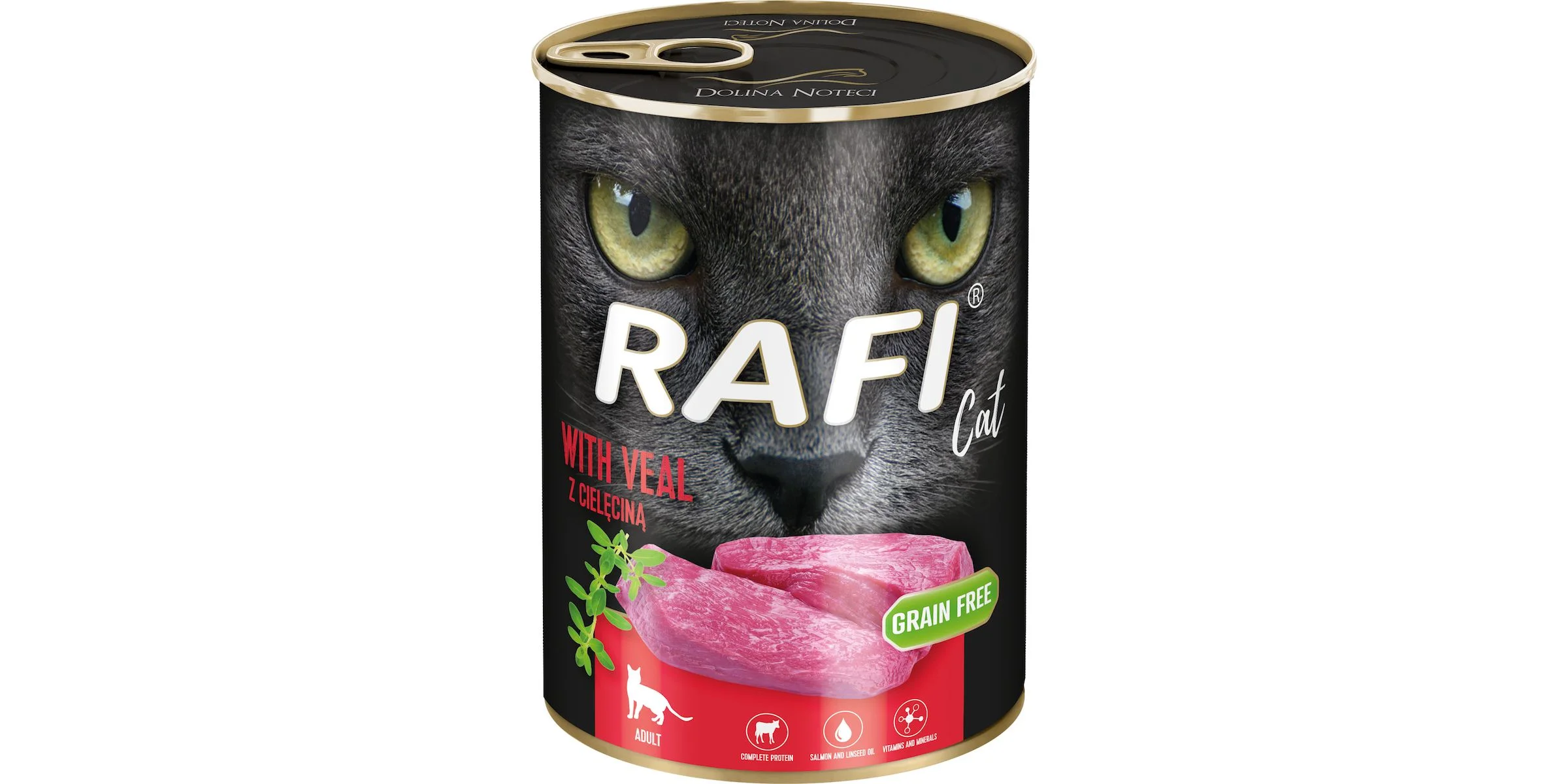Φωτογραφία προϊόντος: Dolina Noteci Rafi Cat Adult Μοσχάρι Πατέ 400gr