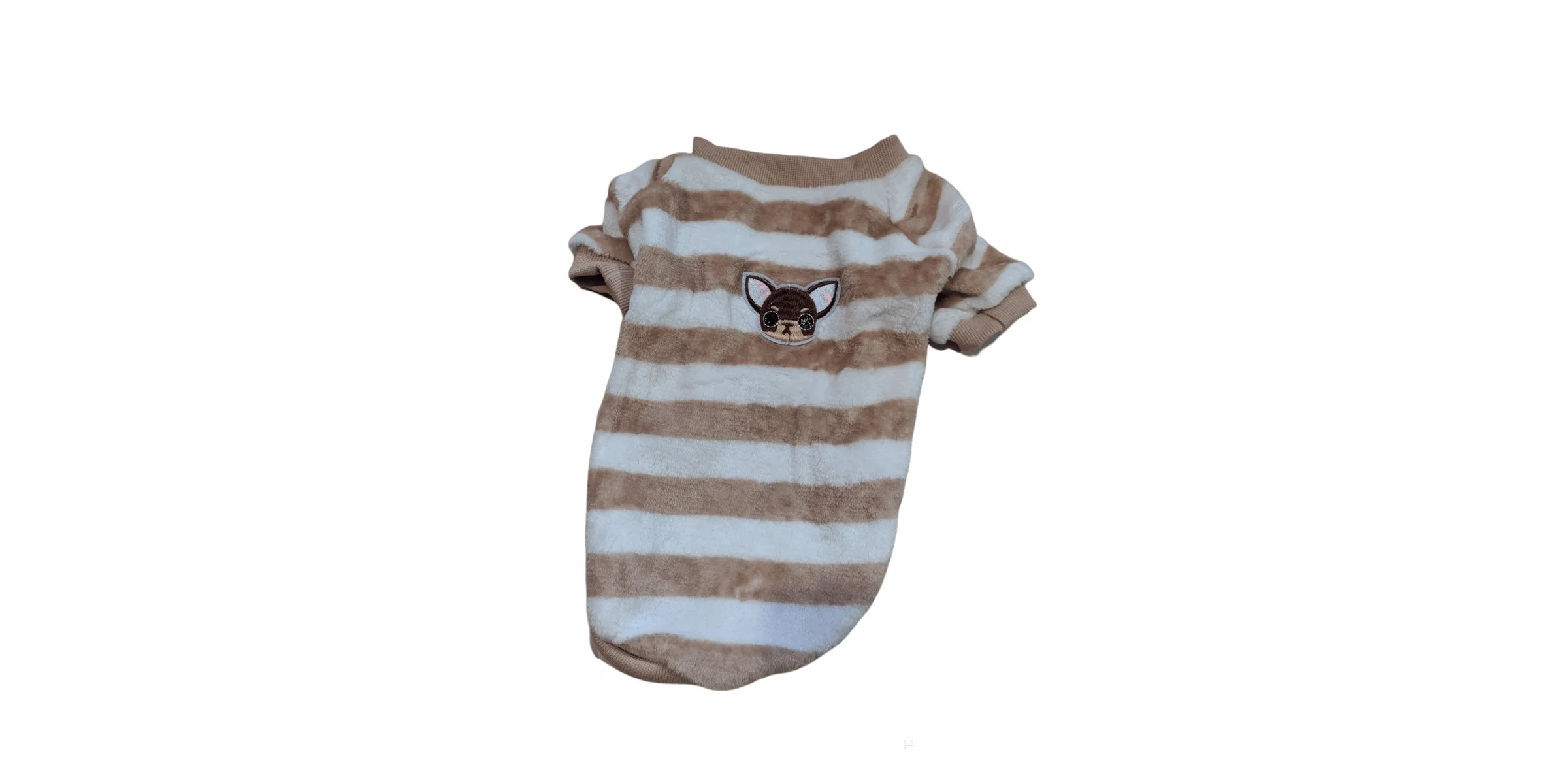 Φωτογραφία προϊόντος: ΦΟΥΤΕΡ ΣΚΥΛΟΥ FLEECE FACE STRIPES ΜΠΕΖ
