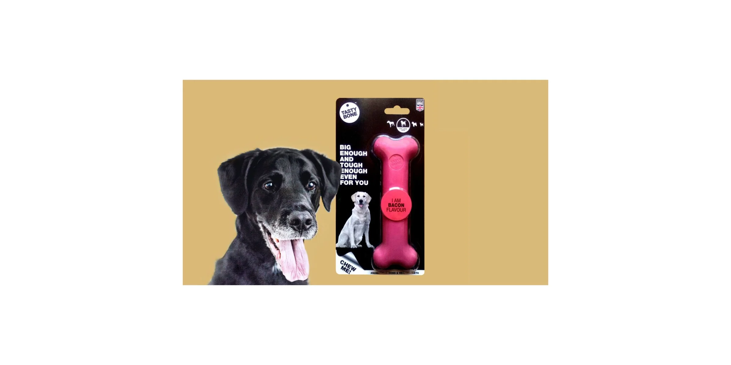 Φωτογραφία προϊόντος: TASTY BONE LARGE DOGS BACON