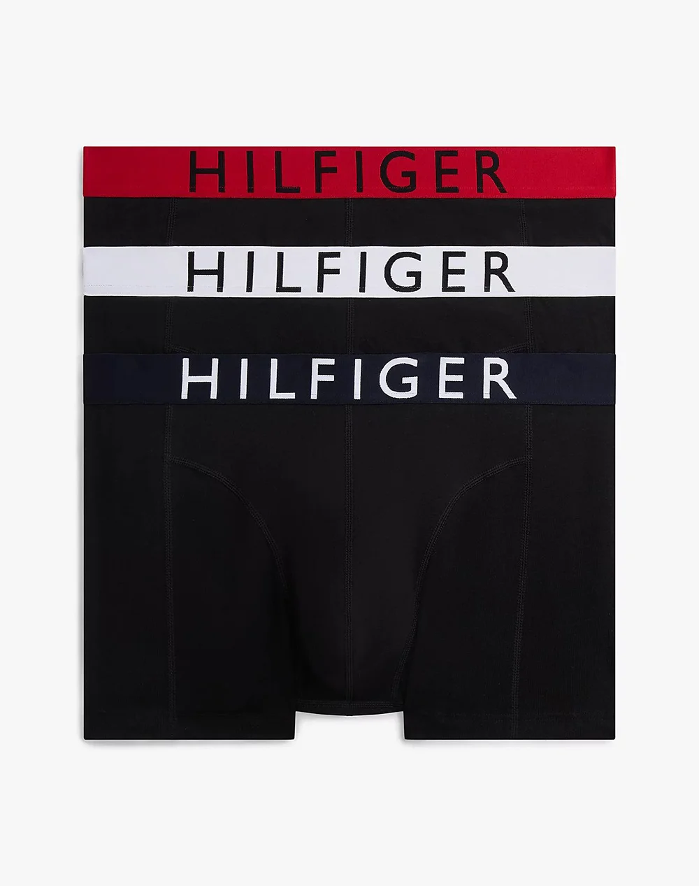 Φωτογραφία προϊόντος: TOMMY HILFIGER 3 PACK TRUNK BOXER MEN TOMMY HILFIGER ΚΟΚΚΙΝΟ- ΛΕΥΚΟ- ΜΑΥΡΟ (UM0UM03886-0SM)