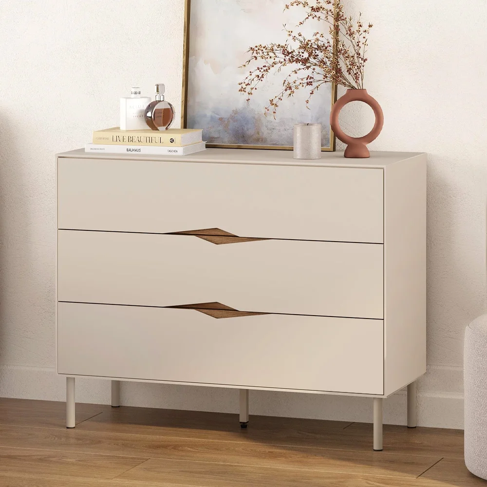Φωτογραφία προϊόντος: Συρταριέρα Marquise Megapap χρώμα sandstone 98x40x78,5εκ.