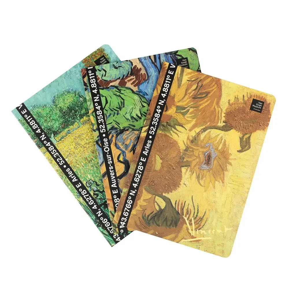 Φωτογραφία προϊόντος: Σετ 3 Τετραδίων Α5/15X21 VAN GOGH MUSEUM