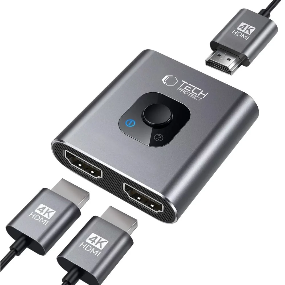 Φωτογραφία προϊόντος: HDMI Switch 4K 60HZ Tech-Protect HB07