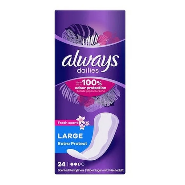 Φωτογραφία προϊόντος: Always Dailies Extra Protect Fresh scent 24 pcs large