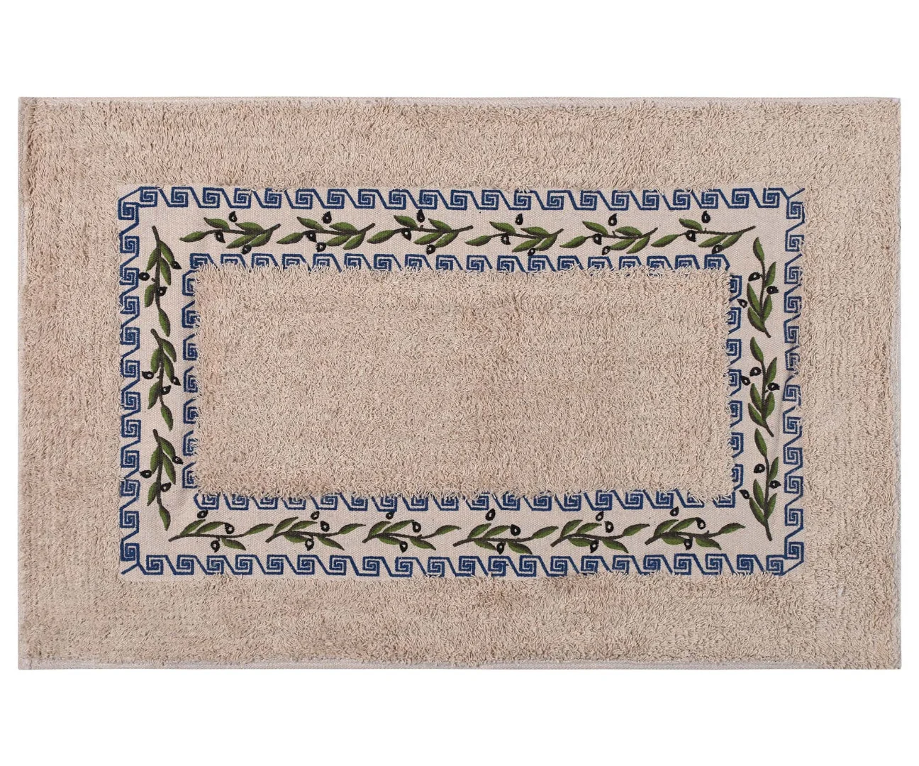 Φωτογραφία προϊόντος: SilkFashion Πατάκι ελιά σκέτο (50cm x 80cm) μπλέ