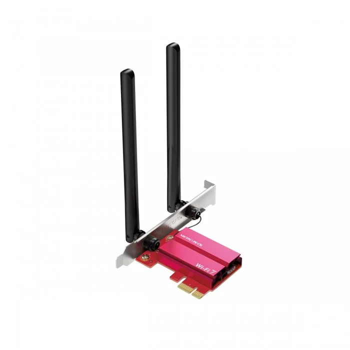 Φωτογραφία προϊόντος: Mercusys BE6500 Tri-Band Wi-Fi 7 Bluetooth PCI Express Adapter - MA37BE