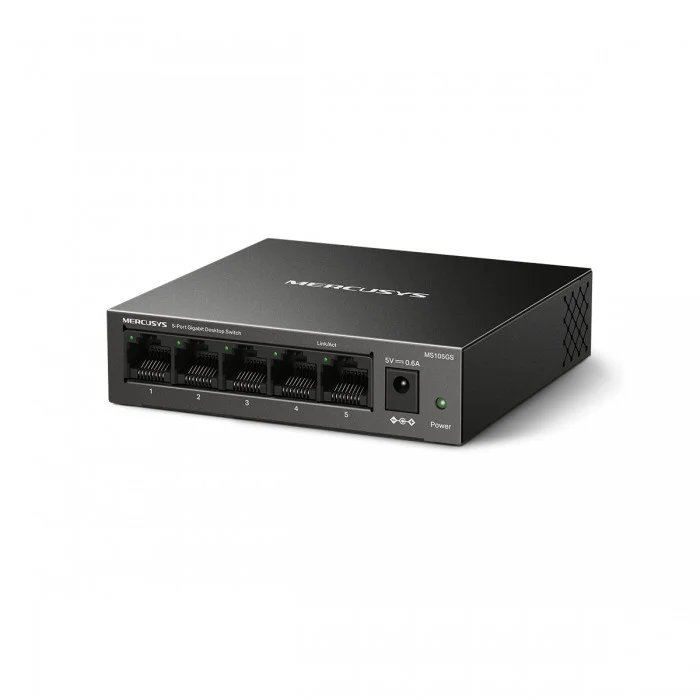 Φωτογραφία προϊόντος: Mercusys MS105GS 5-Port Gigabit Desktop Switch
