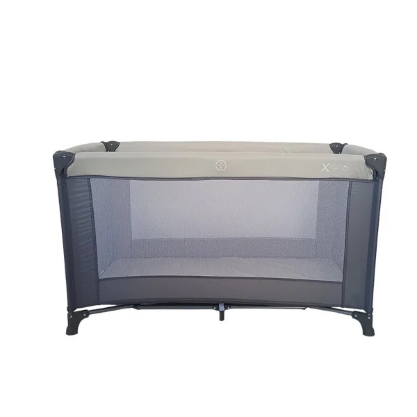 Φωτογραφία προϊόντος: X-TREME BABY ΠΑΡΚΟΚΡΕΒΑΤΟ 125X65CM GREY-SAND