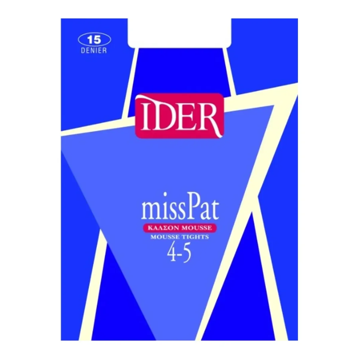 Φωτογραφία προϊόντος: IDER Καλσόν 15 Den Υπέρδιπλο καβάλο Μεγάλο μέγεθος, Χρώμα Μέλον