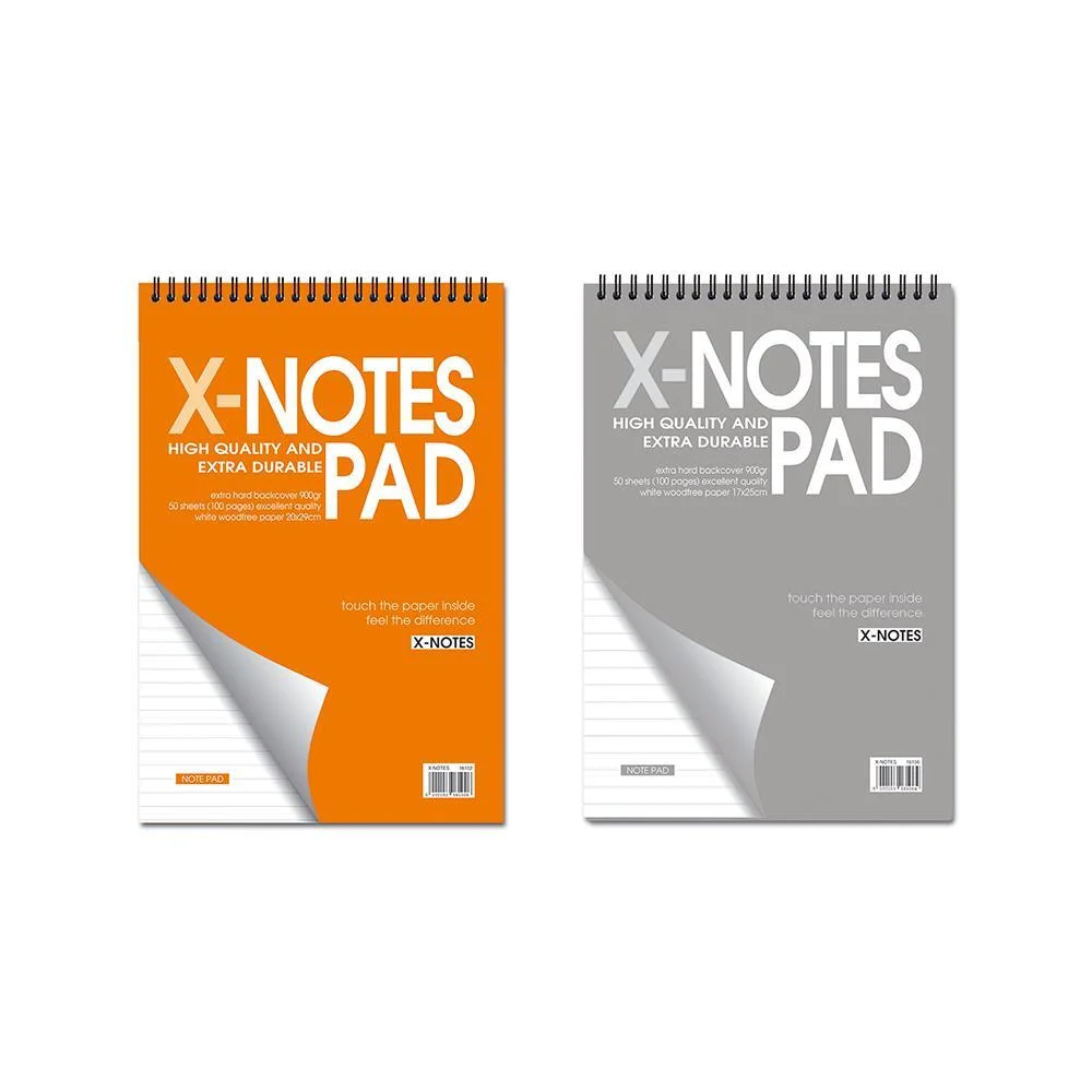 Φωτογραφία προϊόντος: Next x-notes μπλοκ σπιράλ ριγέ 14x21εκ. 60φυλ.