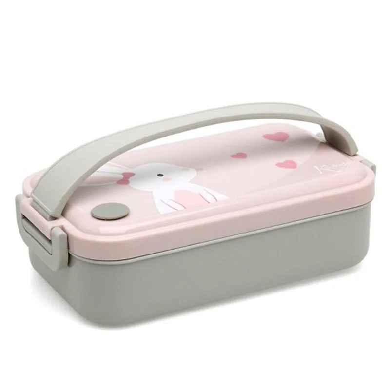 Φωτογραφία προϊόντος: Δοχείο Φαγητού Inox Lovely Bunny 550ml.