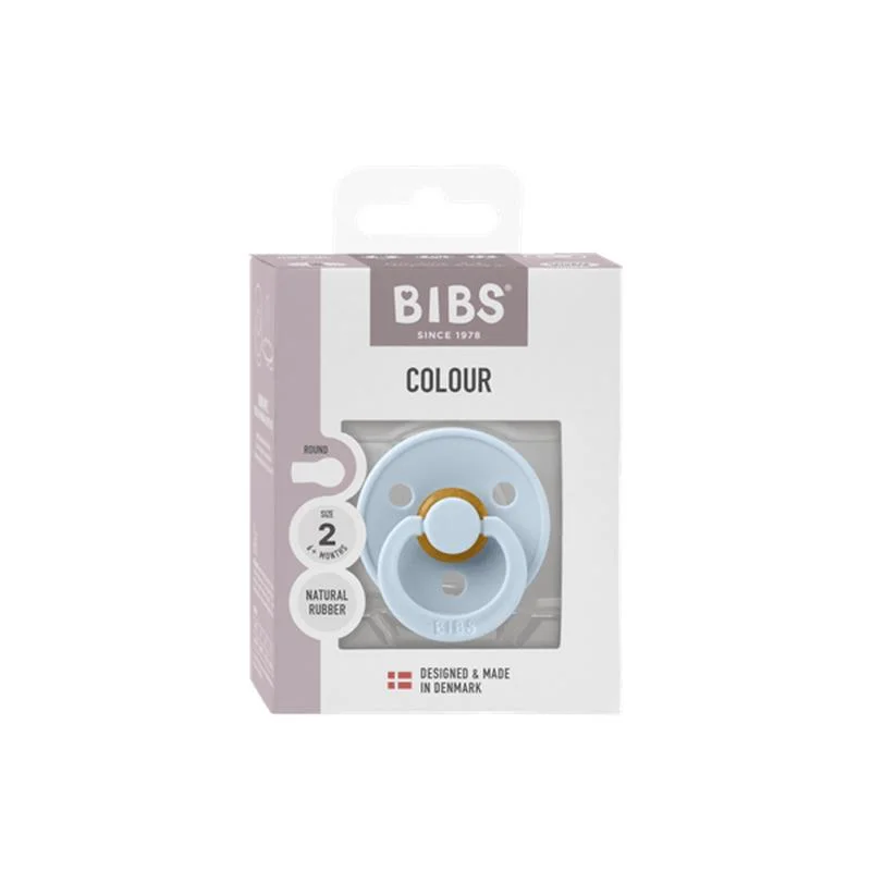 Φωτογραφία προϊόντος: BIBS ΠΙΠΙΛΑ COLOUR – BABY BLUE– ΣΤΡΟΓΓΥΛΗ No2