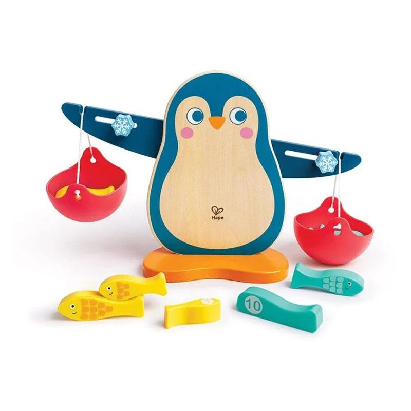 Φωτογραφία προϊόντος: Ξύλινη Ζυγαριά Penguin Balance Scale