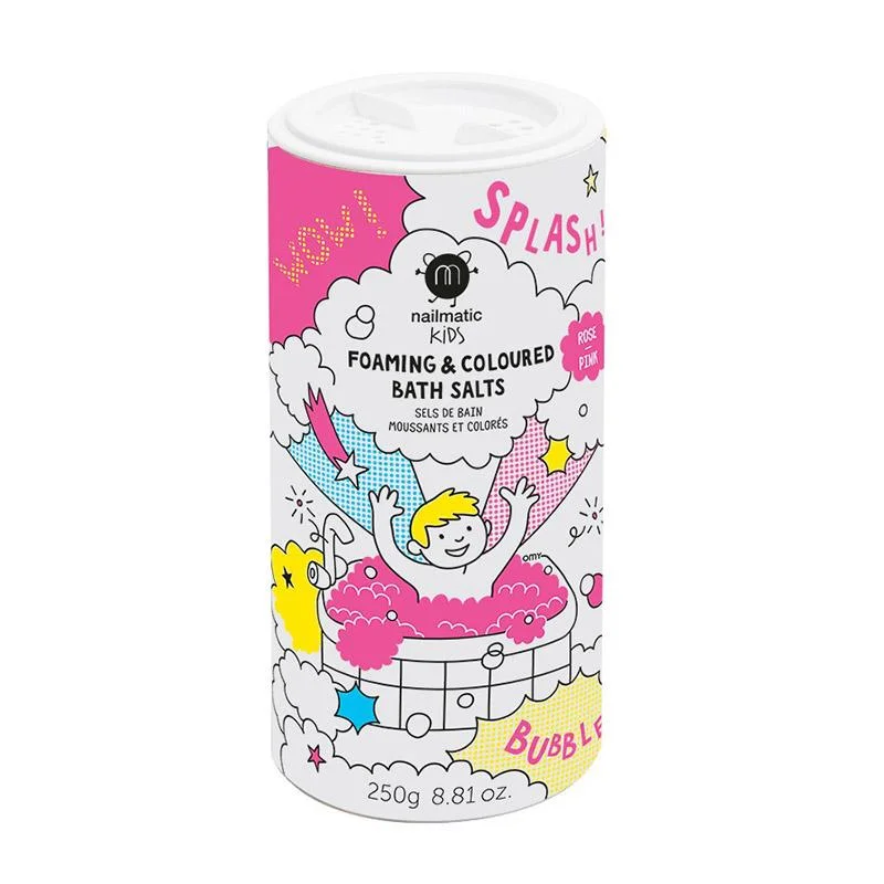 Φωτογραφία προϊόντος: NAILMATIC. Foaming bath salt (ροζ)