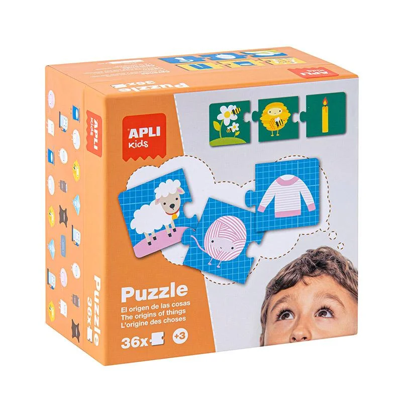 Φωτογραφία προϊόντος: Apli Kids Παιδικό Puzzle Προέλευση Πραγμάτων 36 τεμάχια για 3+