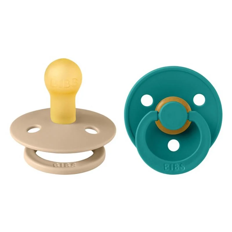 Φωτογραφία προϊόντος: BIBS ΣΕΤ ΠΙΠΙΛΕΣ 2ΤΜΧ – COLOUR – TAUPE/SCUBA – ΣΤΡΟΓΓΥΛΗ No1