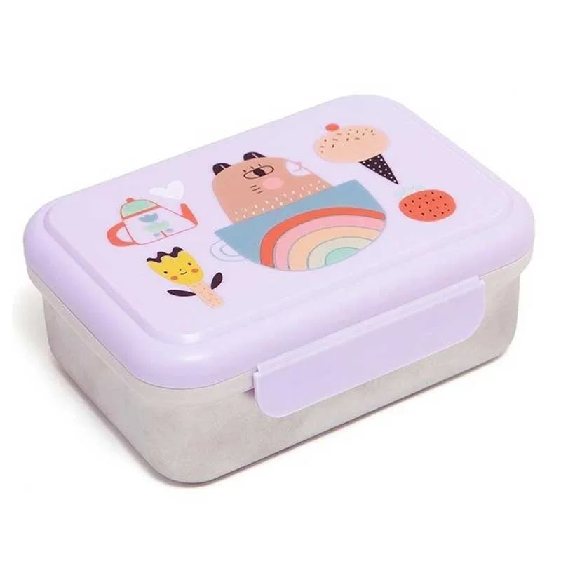 Φωτογραφία προϊόντος: Petit Monkey – Stainless Steel Lunchbox Apple of my Eye