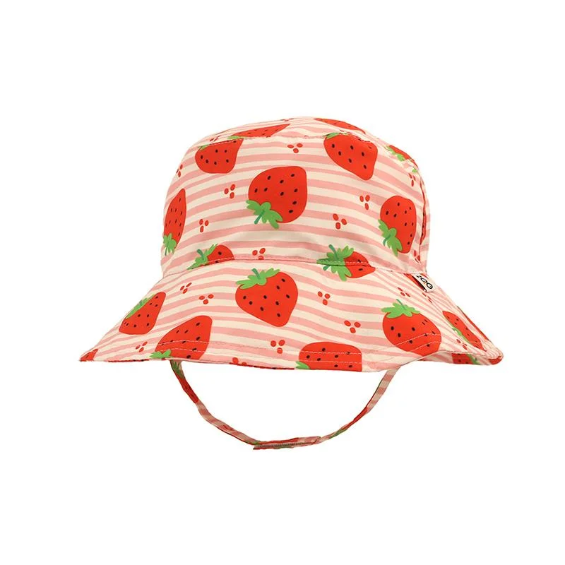 Φωτογραφία προϊόντος: Αντηλιακό Bucket Καπέλο Strawberry 2-5 years