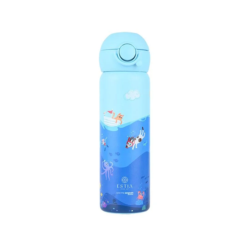 Φωτογραφία προϊόντος: ΘΕΡΜΟΣ ΠΑΙΔΙΚΟ WONDER BOTTLE SAVE THE AEGEAN 500ml OCEAN PLAY