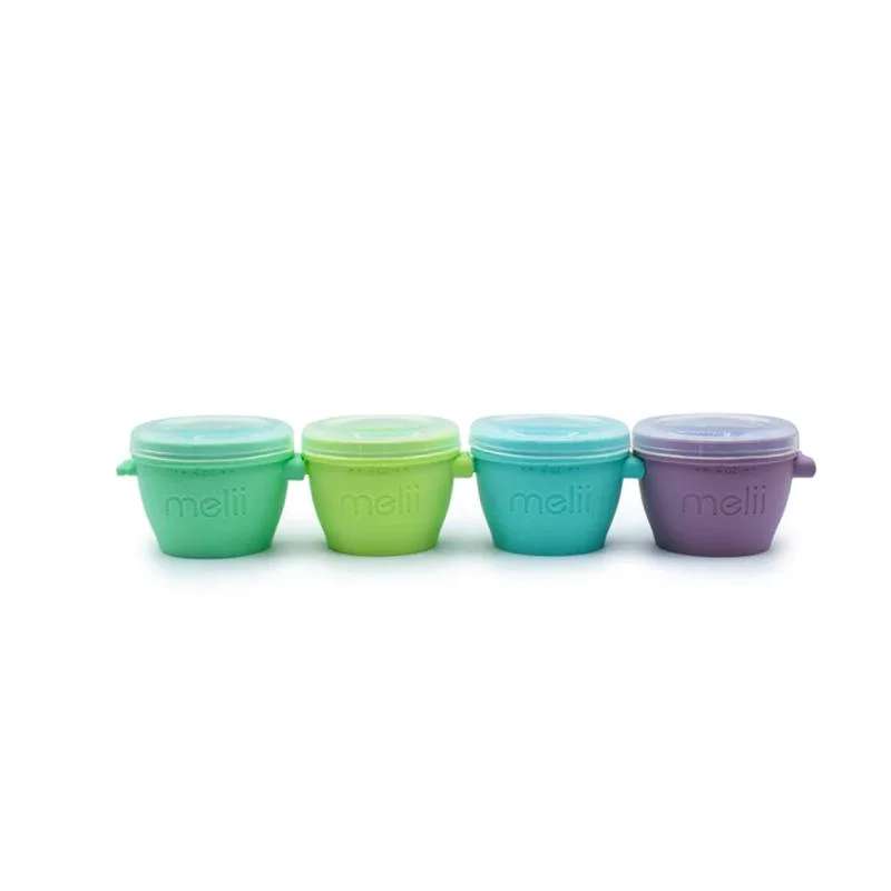 Φωτογραφία προϊόντος: Melii – Silicone Snap + Go Pods 4τεμ. 118ml