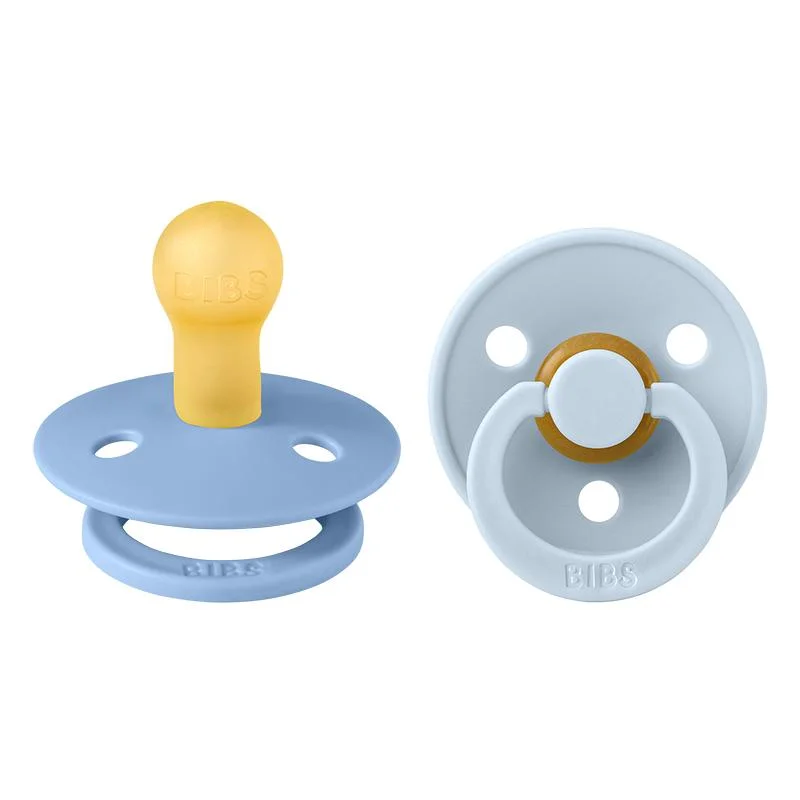 Φωτογραφία προϊόντος: BIBS ΣΕΤ ΠΙΠΙΛΕΣ 2ΤΜΧ – COLOUR – SKY BLUE/BABY BLUE – ΣΤΡΟΓΓΥΛΗ No1