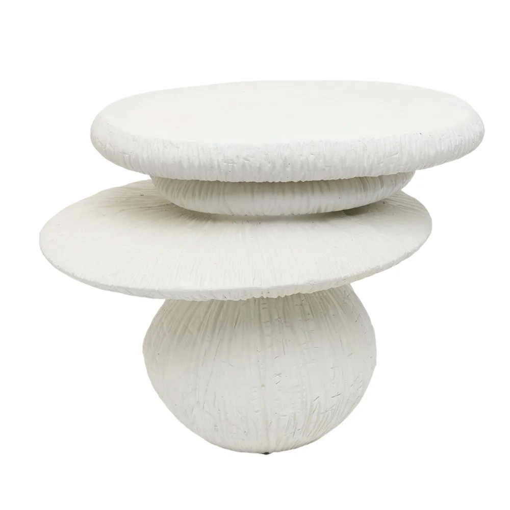 Φωτογραφία προϊόντος: EXOTIC SIDE TABLE ΛΕΥΚΟ 61x42x46cm