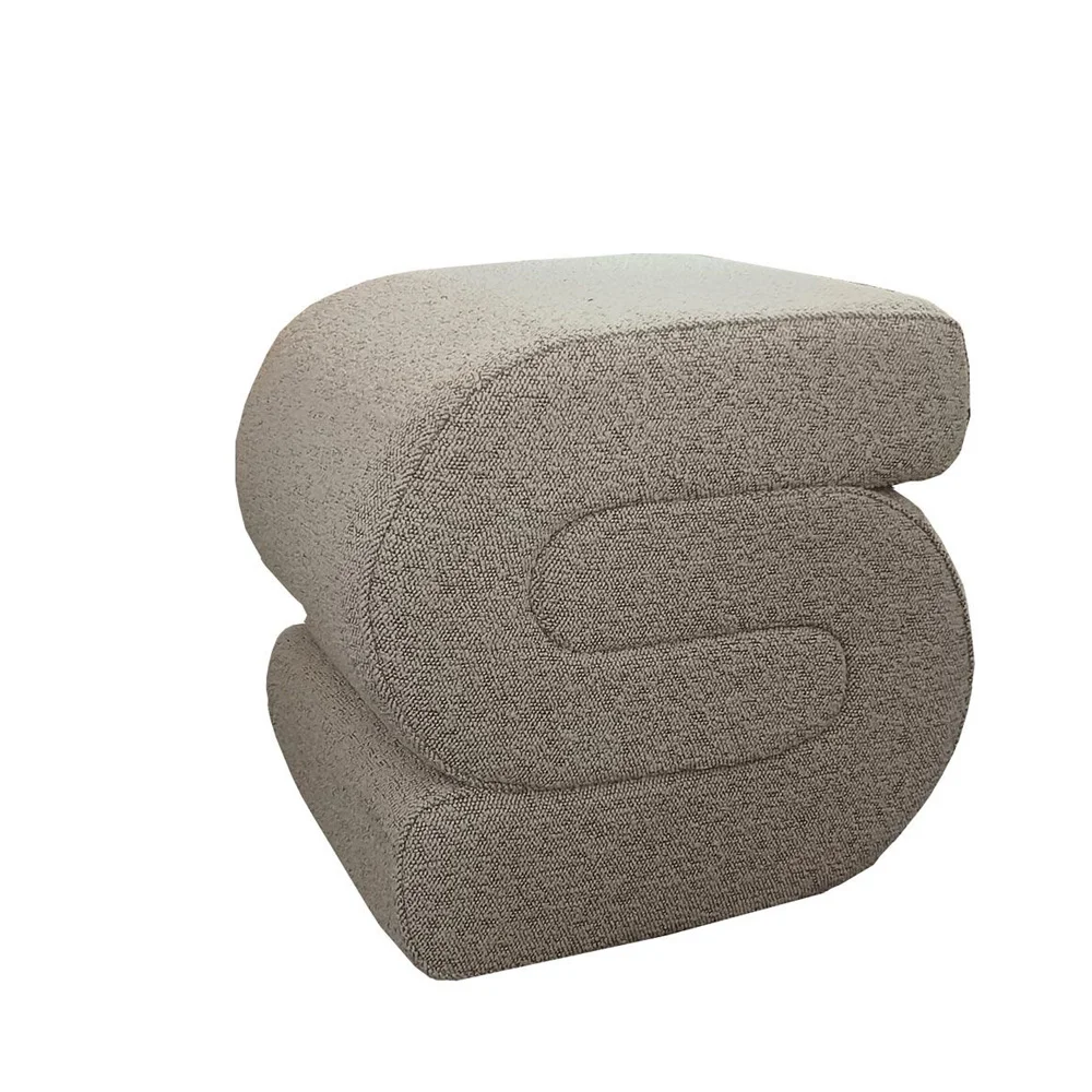 Φωτογραφία προϊόντος: BAGEL ΣΚΑΜΠΟ BEIGE 48x42x44cm