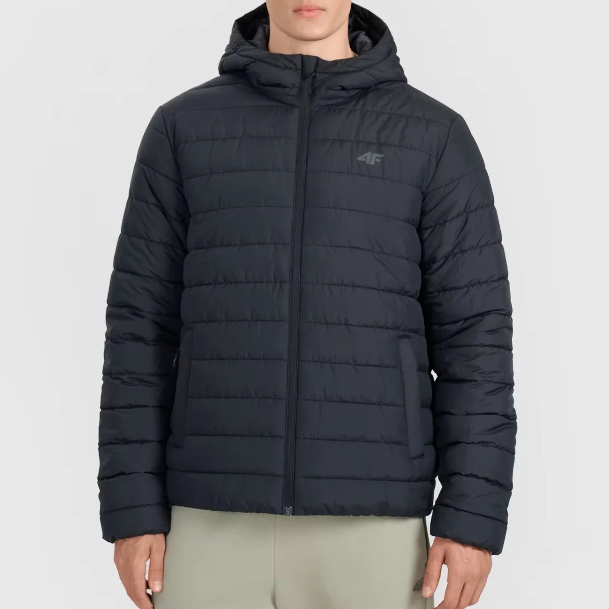 Φωτογραφία προϊόντος: 4F Ανδρικό μπουφάν Down Jacket 4FWAW25TDJAM598-20S Μαύρο
