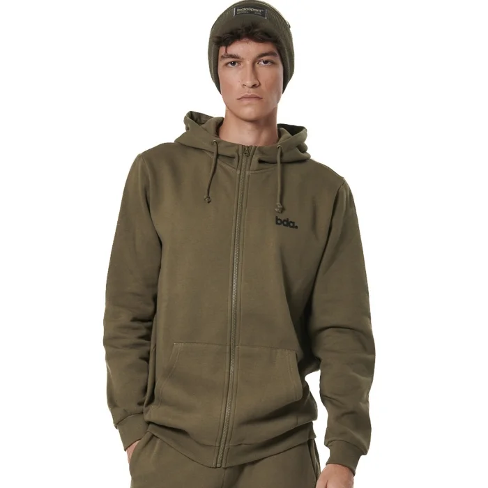 Φωτογραφία προϊόντος: Body Action Ανδρική Fleece Ζακέτα 073520-07E Χακί