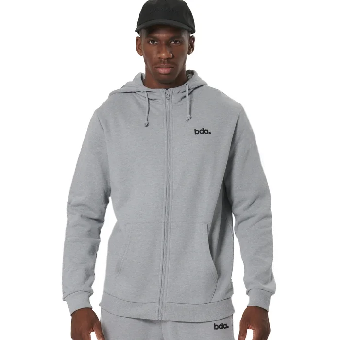 Φωτογραφία προϊόντος: Body Action Ανδρική Fleece Ζακέτα 073520-03 Γκρι