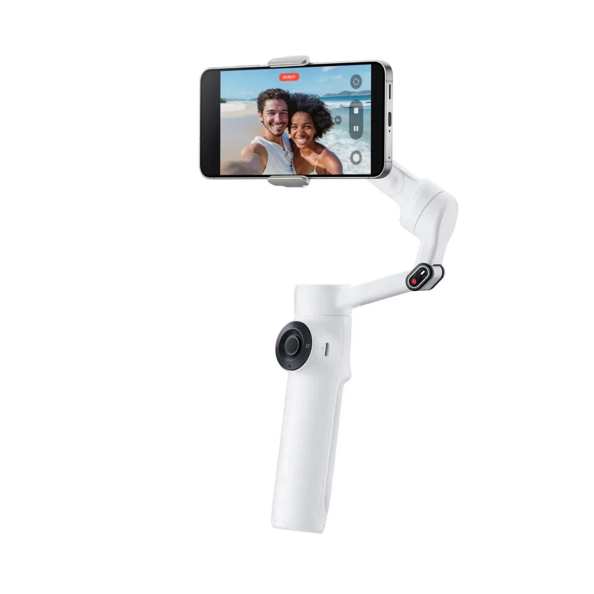 Φωτογραφία προϊόντος: Insta360 Flow 2 Standard Bundle White - A.I. Powered Gimbal Stabilzer for Smartphone USB-C