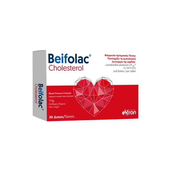 Φωτογραφία προϊόντος: BEIFOLAC CHOL LP/LDL (30 TABLETS)