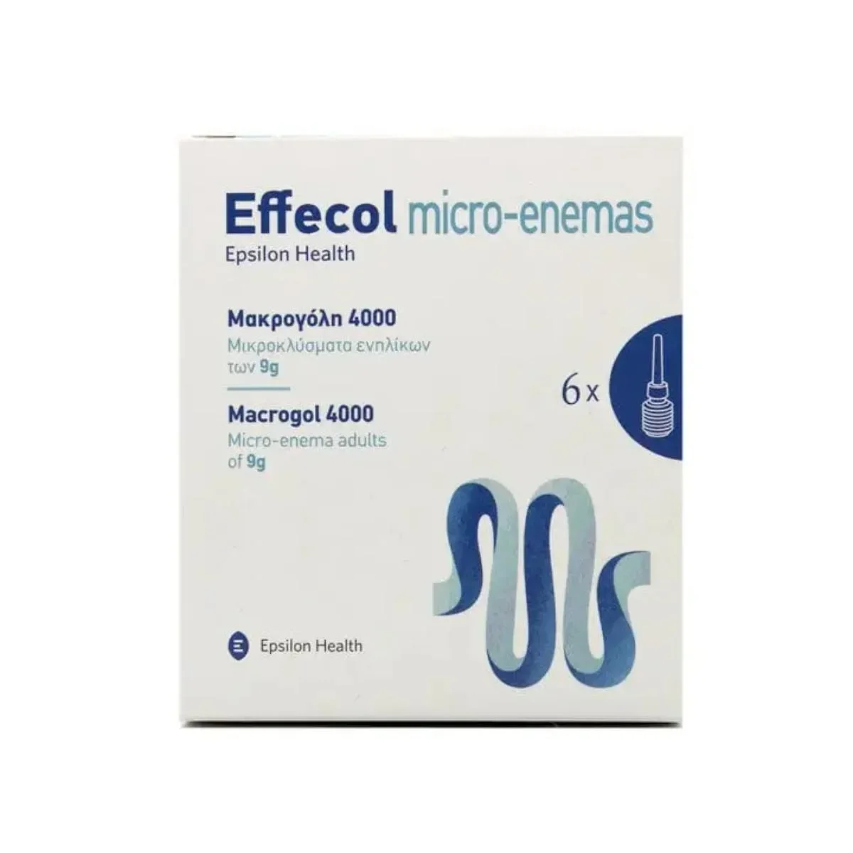 Φωτογραφία προϊόντος: EPSILON HEALTH EFFECOL MICRO-ENEMAS JUNIOR 4x6G
