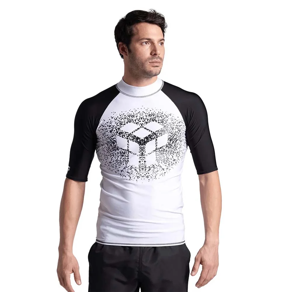 Φωτογραφία προϊόντος: Arena Men's Shortsleeve Graphic UV Protection Rash Vest Tee Άσπρο 006292-155 (Arena)