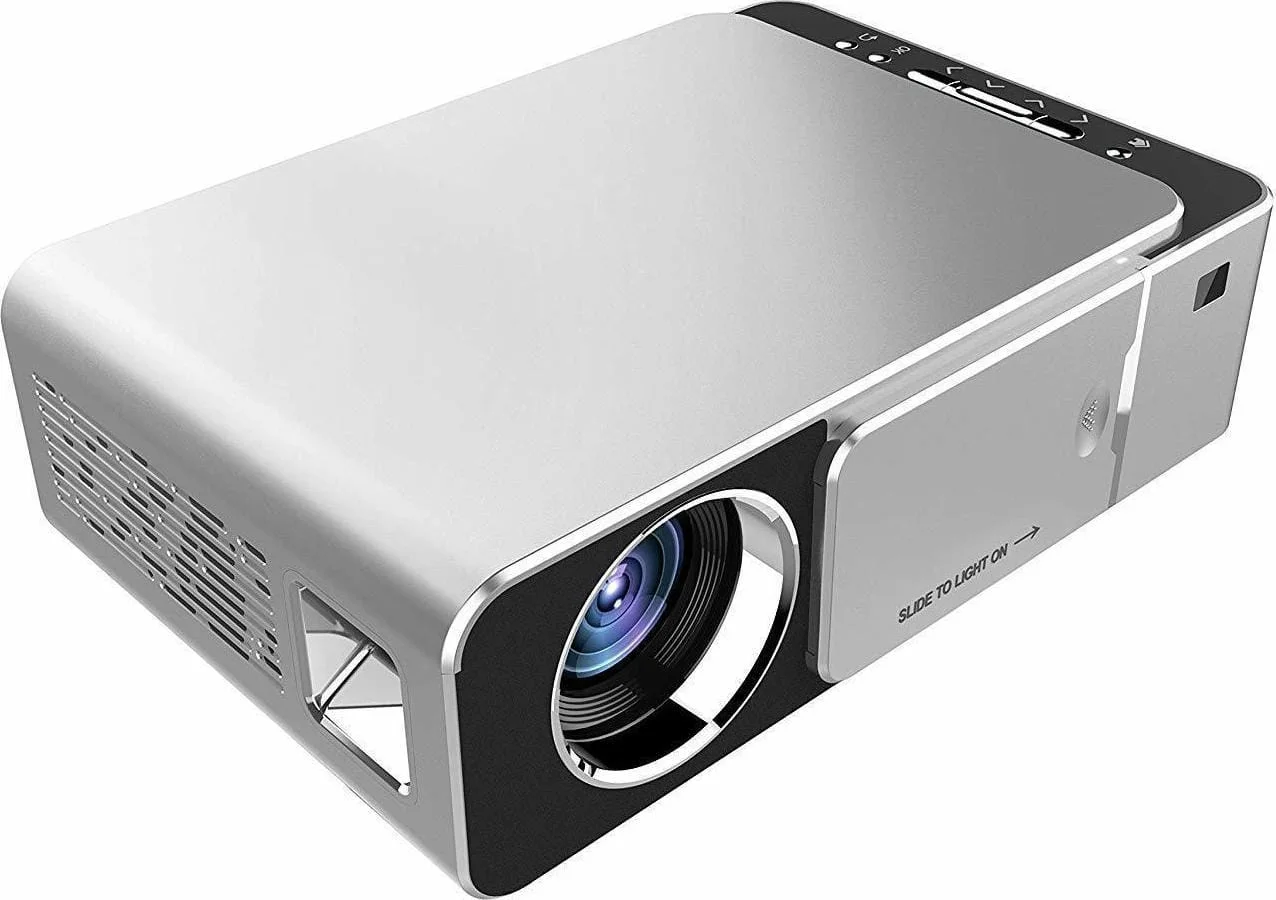 Φωτογραφία προϊόντος: T6 Mini Projector Λάμπας LED με Wi-Fi Ασημί
