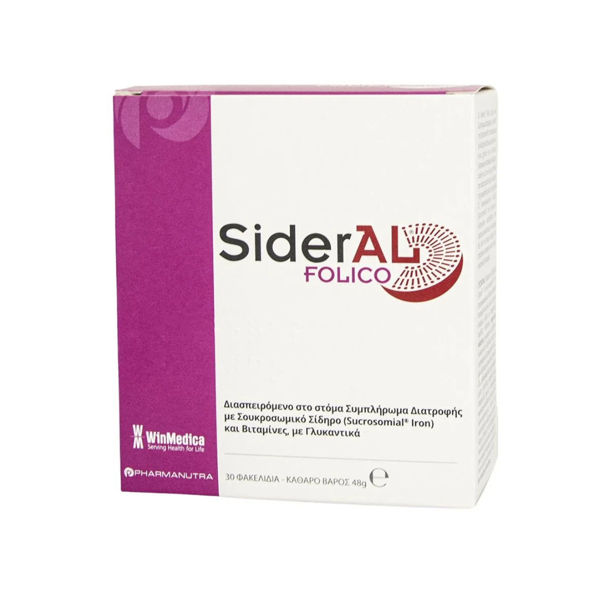 Φωτογραφία προϊόντος: WIN MEDICA WinMedica Sideral Folico 30 Sachets
