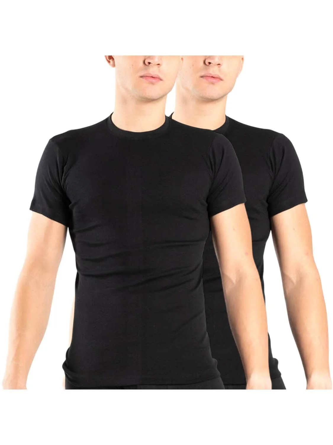 Φωτογραφία προϊόντος: AA UNDERWEAR ΑΝΔΡΙΚΗ ΒΑΜΒΑΚΕΡΗ ΚΟΝΤΟΜΑΝΙΚΗ ΦΑΝΕΛΑ ΜΕ ΚΛΕΙΣΤΗ ΛΑΙΜΟΚΟΨΗ ΠΑΚΕΤΟ 2 ΤΕΜ A.A UNDERWEAR 53-2BL - ΜΑΥΡΗ