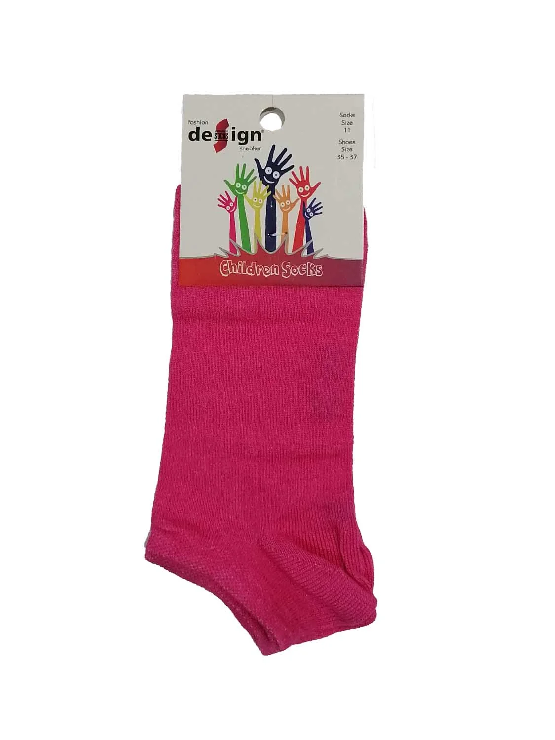 Φωτογραφία προϊόντος: Design Socks ΠΑΙΔΙΚΟ ΚΟΝΤΟ ΣΟΣΟΝΙ ΓΙΑ ΚΟΡΙΤΣΙ DESIGN 5009 5001002 - ΦΟΥΞΙΑ