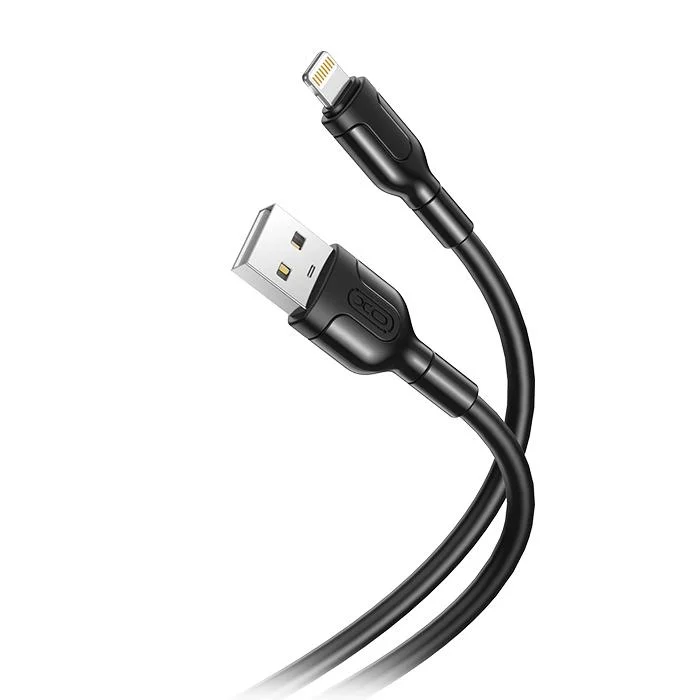 Φωτογραφία προϊόντος: XO Καλώδιο USB High-Speed A αρσ. - Lightning 10.5W, 1.00m σε μαύρο χρώμα