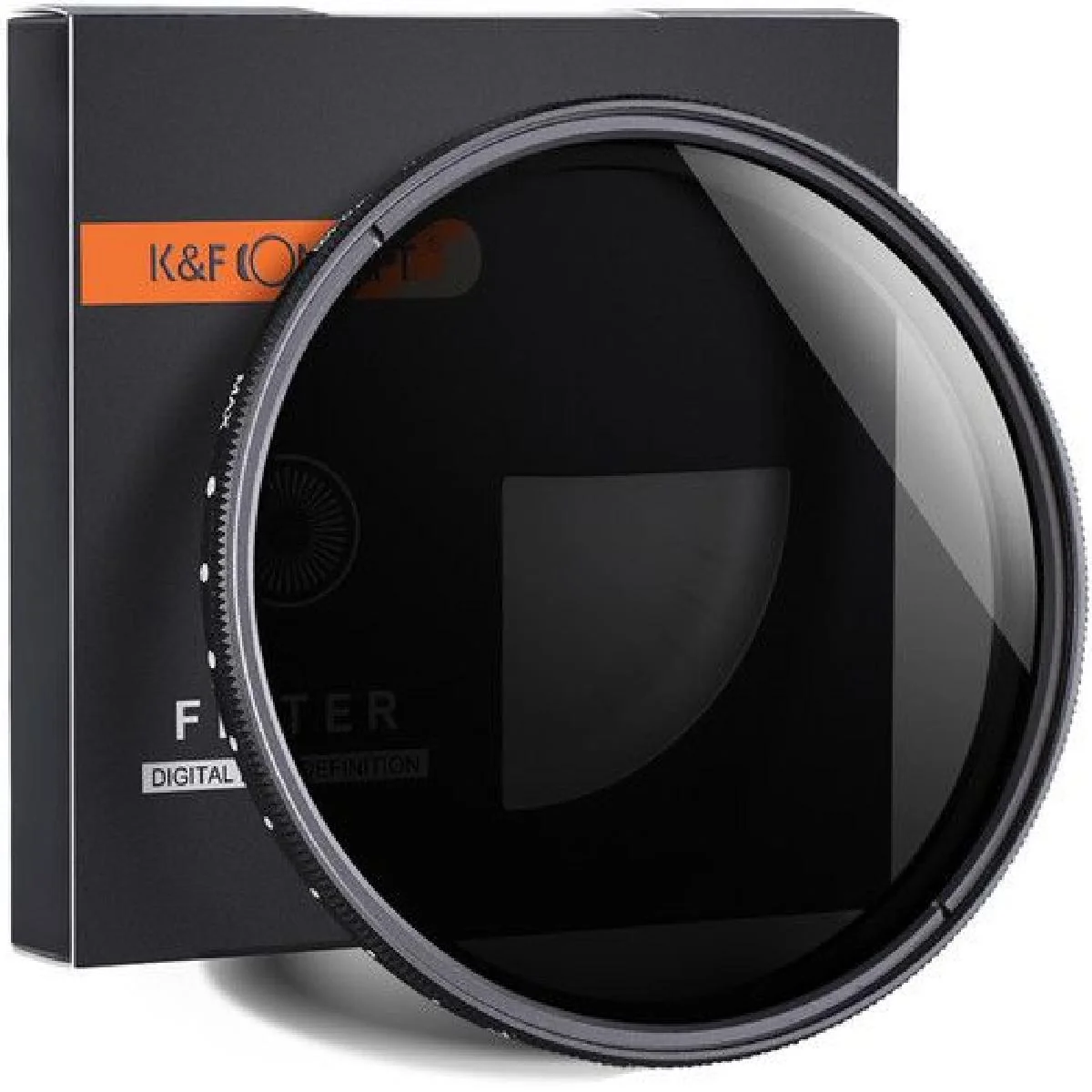 Φωτογραφία προϊόντος: K&F Concept 55mm Variable Fader ND2-ND400 Filter