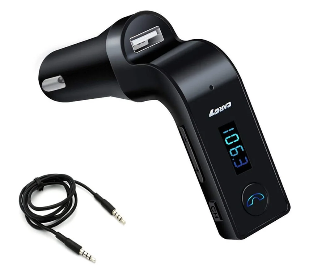 Φωτογραφία προϊόντος: FM Transmitter Αυτοκινήτου CarG7 με Bluetooth / MicroSD 101346