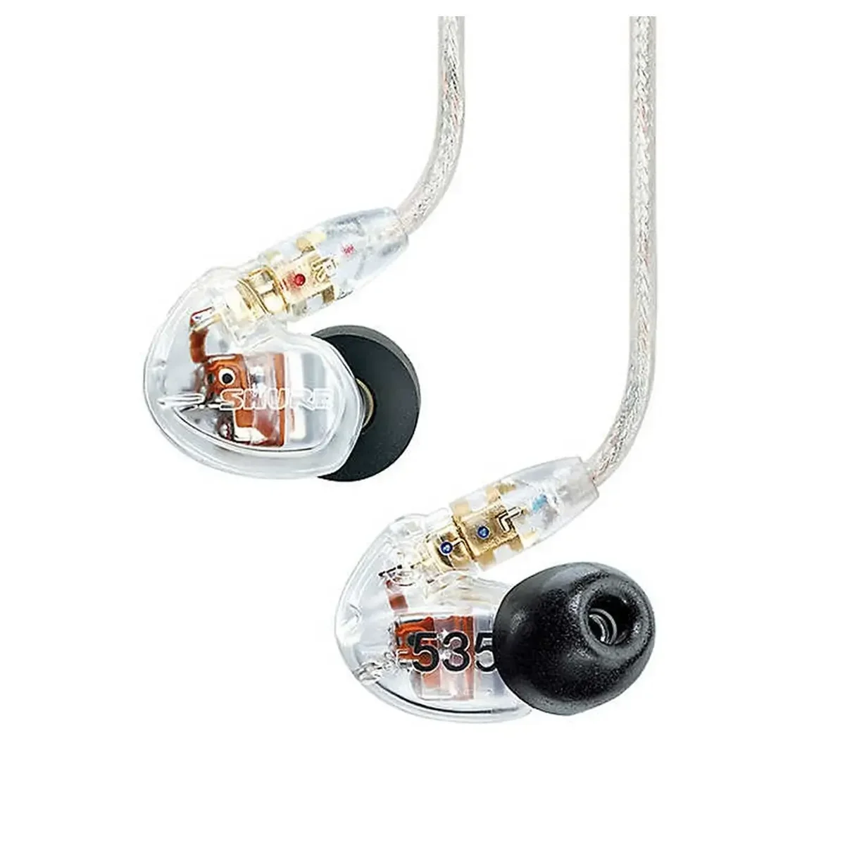 Φωτογραφία προϊόντος: Shure SE535-CL Ακουστικά Τριών Δρόμων Διάφανα