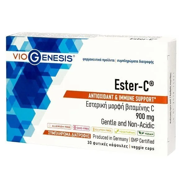 Φωτογραφία προϊόντος: VIOGENESIS Ester-C 900mg, 30caps