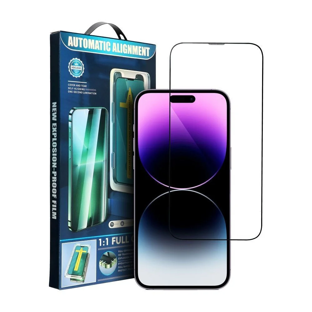Φωτογραφία προϊόντος: Tempered Glass 5D Full Face (iPhone 15 Pro Max)